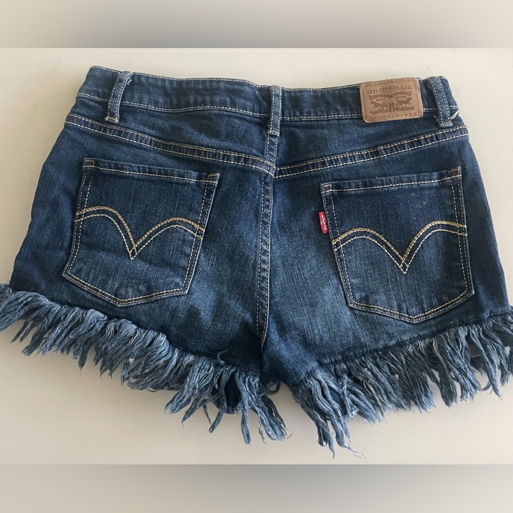 Levi’s shorty short blue size 14REG